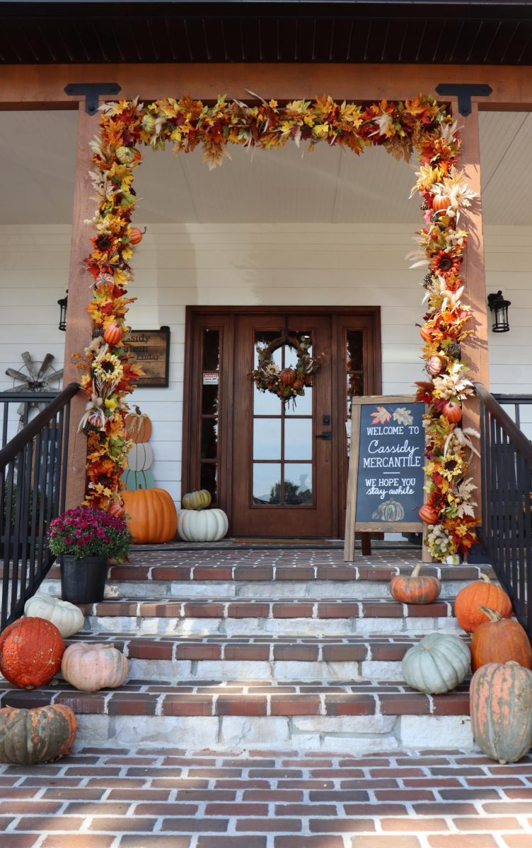 The entrance of Cassidy Station. The farm attraction will be hosting a trunk or treat event in October.