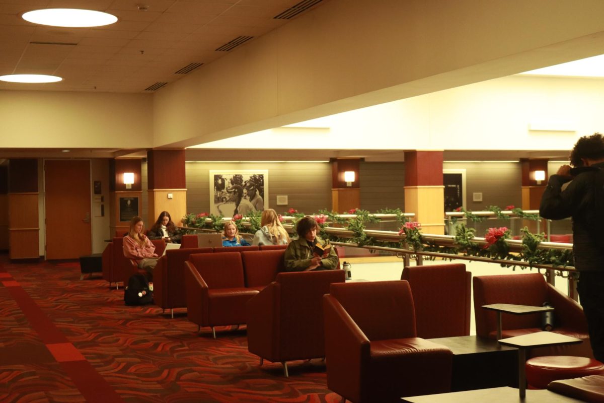 Missouri State University students work on their assignments.