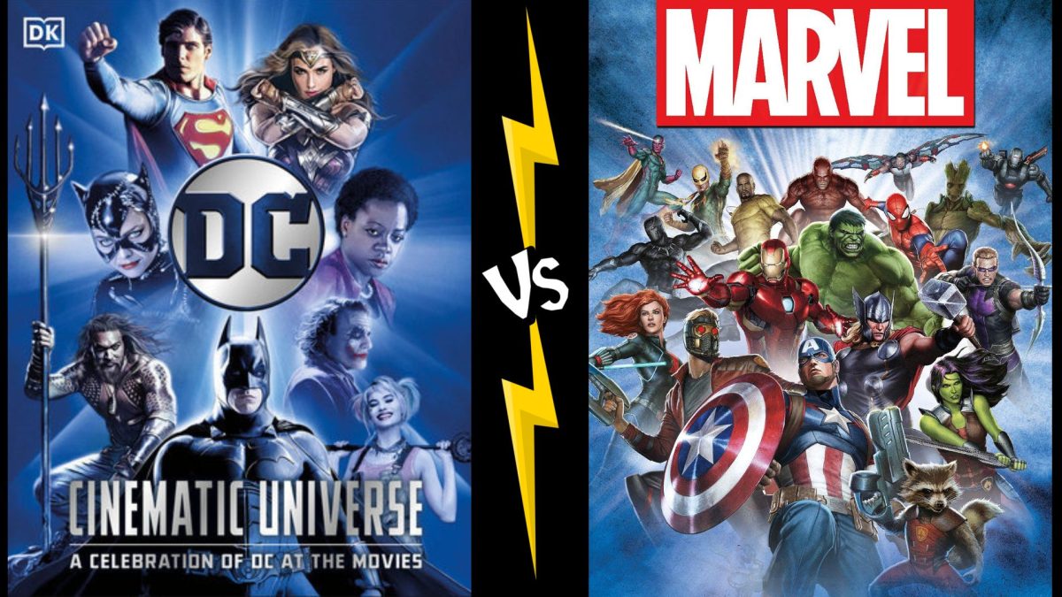 DC poster and Marvel poster