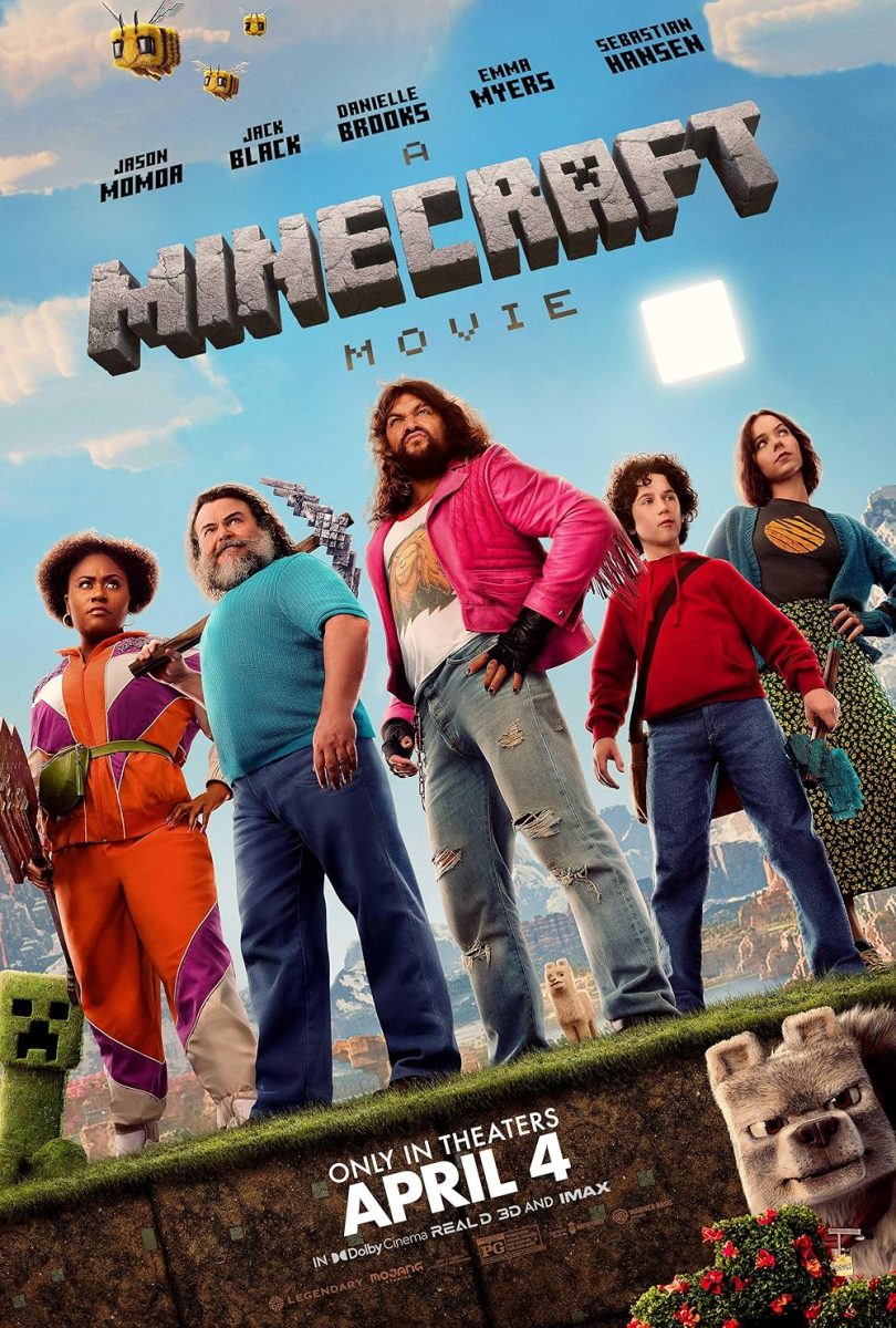 "A Minecraft Movie's" movie poster.
