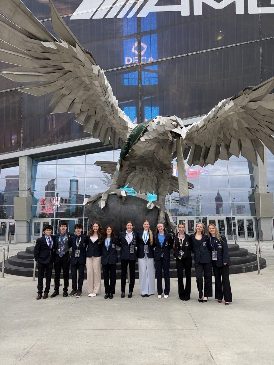Qualifying DECA students attend the International Career Development Conference in Atlanta.